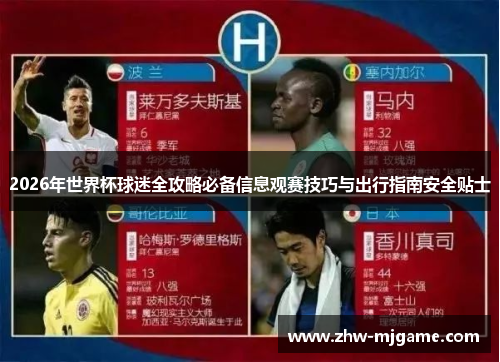 2026年世界杯球迷全攻略必备信息观赛技巧与出行指南安全贴士 2026年世界杯球迷全攻略必备信息观赛技巧与出行指南安全贴士